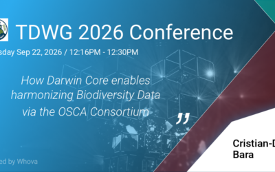 OSCA Vortrag auf der TDWG Annual Conference 2026